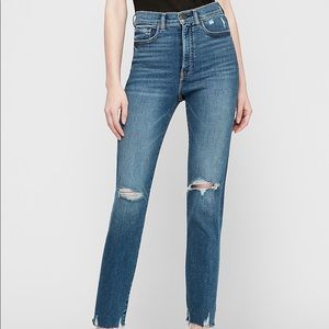 Super High Waisted Jeans Size 2